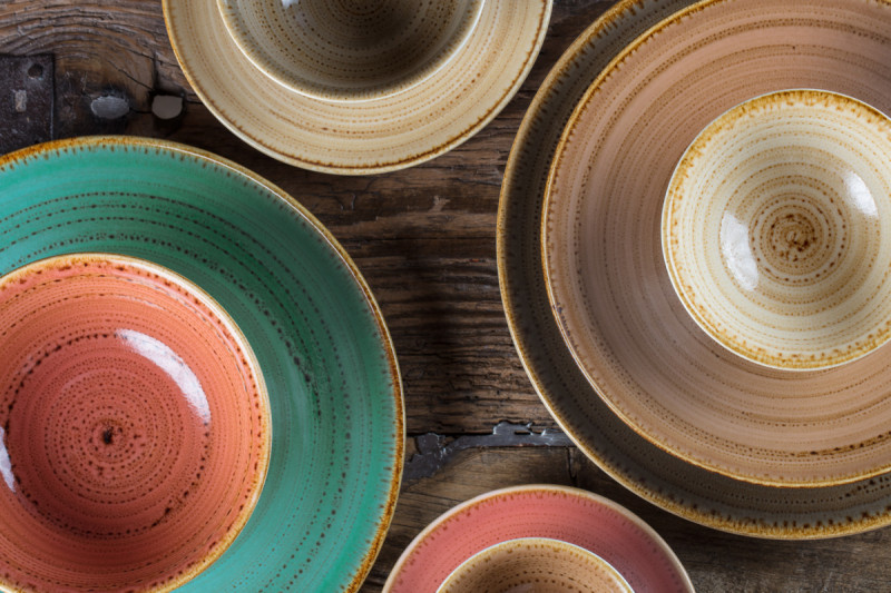 Tasse à café marron porcelaine vitrifiée 23 cl Ø 9 cm Twirl Rak