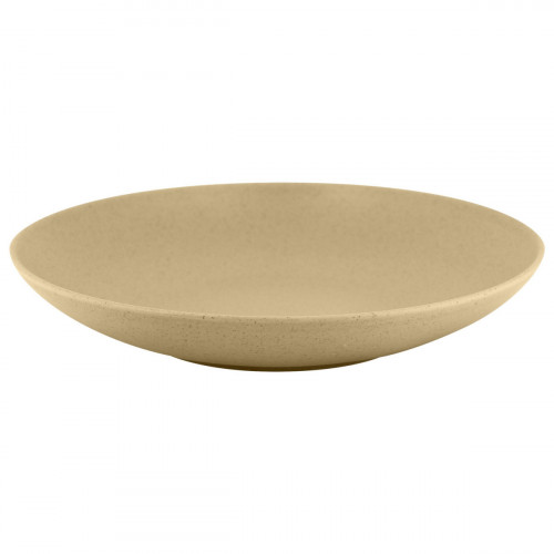 Assiette coupe creuse rond beige porcelaine vitrifiée Ø 22,2 cm Genesis Rak