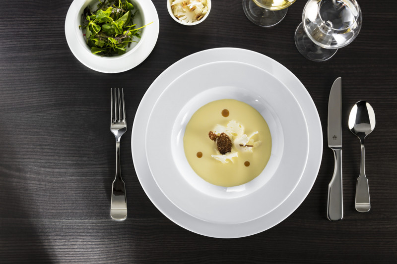Coupelle rond blanc porcelaine vitrifiée Ø 16,5 cm Access Rak
