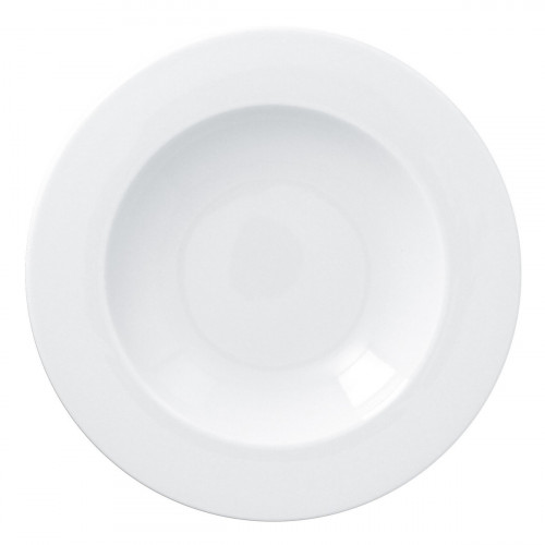 Assiette creuse rond blanc porcelaine vitrifiée Ø 23 cm Access Rak