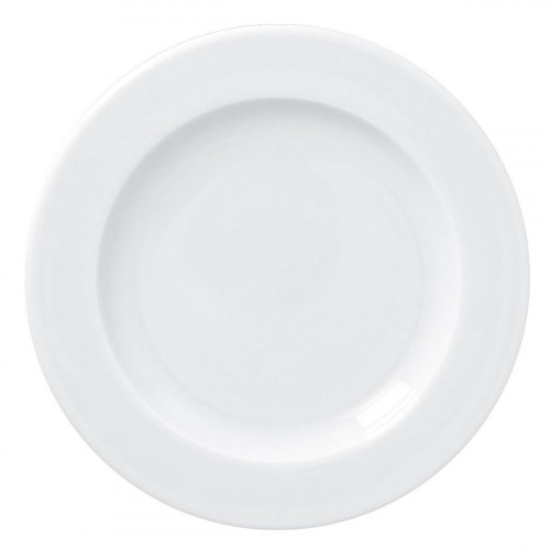 Assiette plate rond blanc porcelaine vitrifiée Ø 17 cm Access Rak