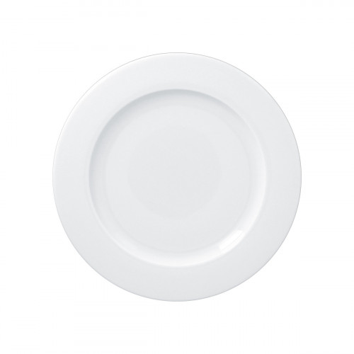 Assiette plate rond blanc porcelaine vitrifiée Ø 24 cm Access Rak