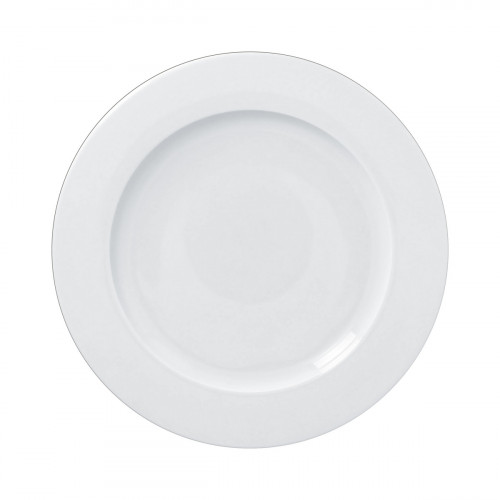 Assiette plate rond blanc porcelaine vitrifiée Ø 27,1 cm Access Rak