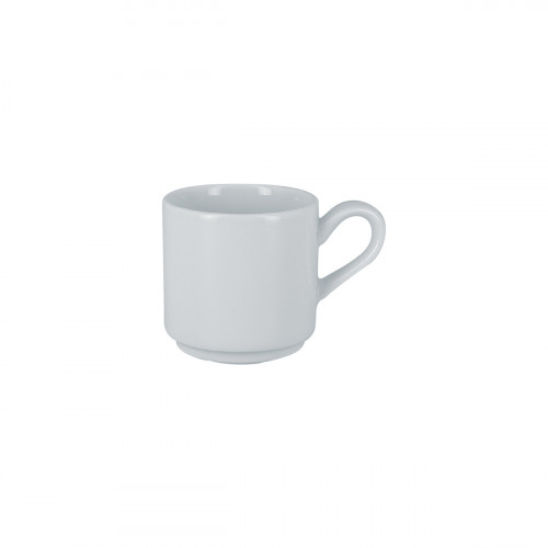 Tasse à expresso empilable blanc porcelaine vitrifiée 9 cl Ø 6 cm Access Rak