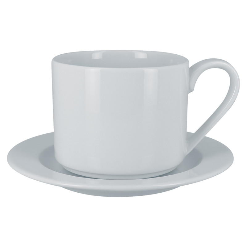 Tasse à déjeuner blanc porcelaine vitrifiée 45 cl Ø 10 cm Access Rak