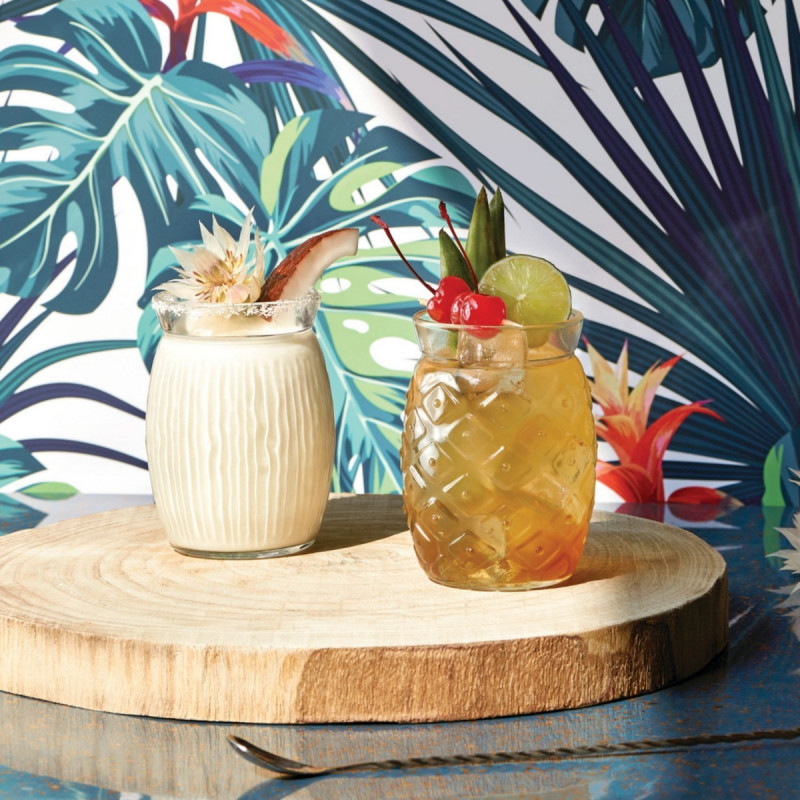 Verre à cocktail forme ananas verre 45,5 cl Bartender Bormioli Rocco