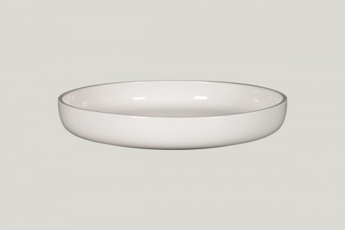 Assiette coupe creuse rond blanc porcelaine Ø 29,6 cm Rakstone Ease Rak