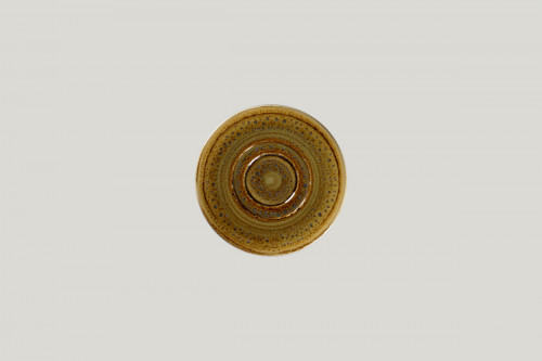 Sous tasse à thé déjeuner rond Garnet porcelaine vitrifiée Ø 15,5 cm Rakstone Spot Rak