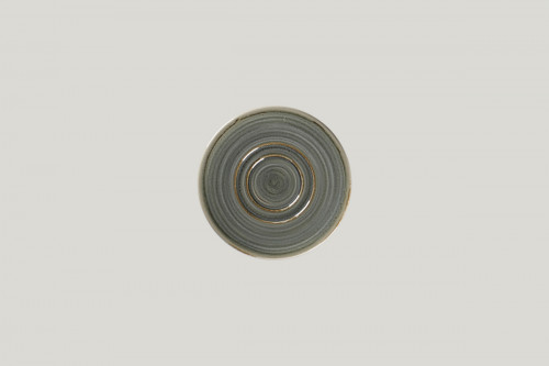 Sous tasse à thé déjeuner rond Peridot porcelaine vitrifiée Ø 15,5 cm Rakstone Spot Rak