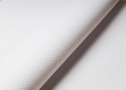 Nappe carré blanc papier 70x70 cm Cogir (400 pièces)
