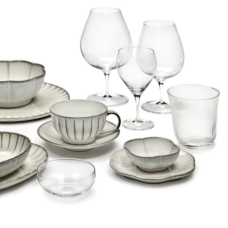 Gobelet forme basse verre 25 cl Inku Serax