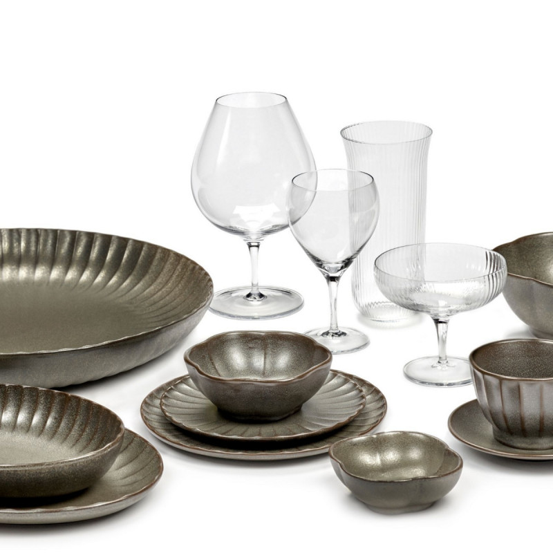 Verre à pied verre 70 cl Inku Serax