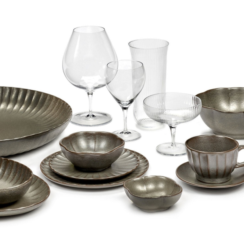 Verre à pied verre 20 cl Inku Serax