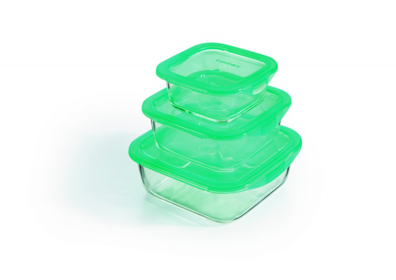 Boîte avec couvercle hermétique transparent verre trempé 12 cm Keep'n Box Luminarc
