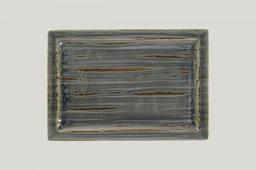 Assiette plate rectangulaire Peridot porcelaine vitrifiée 33,6x23,2 cm Rakstone Spot Rak