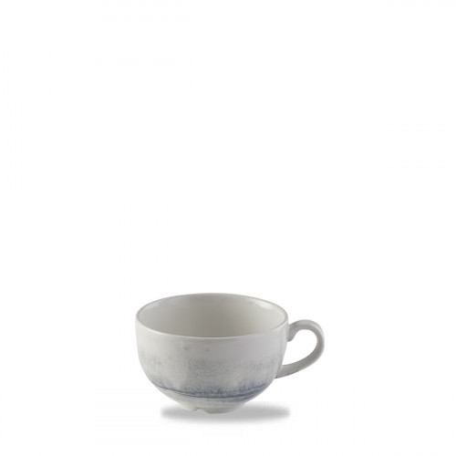 Tasse à cappuccino bleu porcelaine vitrifiée 34 cl Ø 11 cm Finca Limestone Dudson