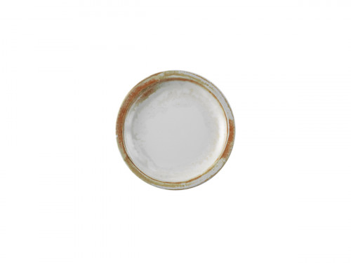 Assiette plate rond beige porcelaine vitrifiée Ø 20,3 cm Finca Sanstone Dudson