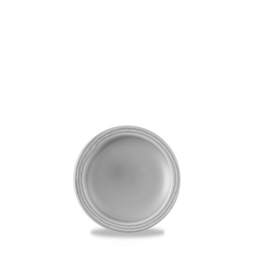 Assiette plate rond gris porcelaine vitrifiée Ø 15,2 cm Harvest Norse Dudson