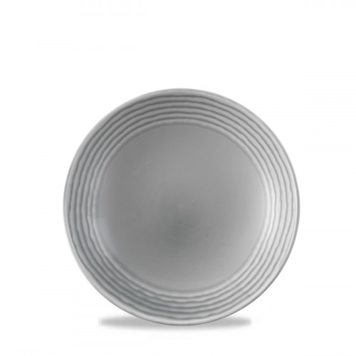 Assiette coupe creuse rond gris porcelaine vitrifiée Ø 25,6 cm Harvest Norse Dudson