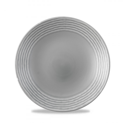 Assiette coupe creuse rond gris porcelaine vitrifiée Ø 27,8 cm Harvest Norse Dudson