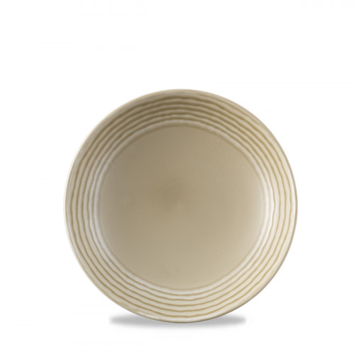 Assiette coupe creuse rond Linen porcelaine vitrifiée Ø 25,5 cm Harvest Norse Dudson