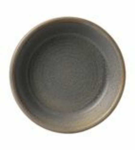 Assiette à tapas rond gris porcelaine Ø 11,8 cm Evo Granite Dudson