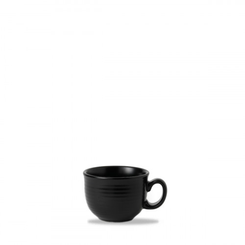 Tasse à café noir porcelaine 28 cl Ø 9,7 cm Evo Jet Dudson