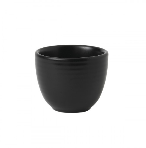 Tasse à espresso noir porcelaine 7 cl Ø 6,3 cm Evo Jet Dudson