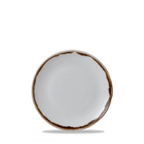 Assiette plate organique Natural porcelaine vitrifiée Ø 23 cm Harvest Dudson