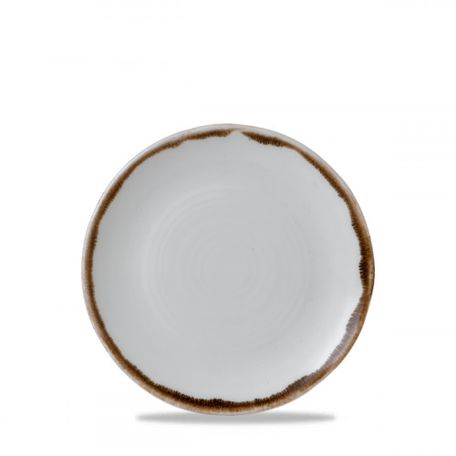 Assiette plate organique Natural porcelaine vitrifiée Ø 27 cm Harvest Dudson