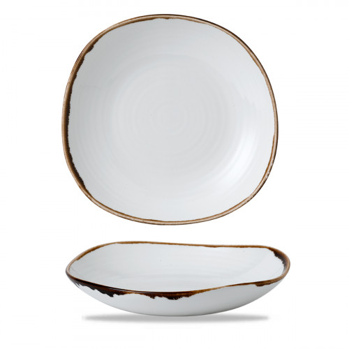 Assiette creuse rond Natural porcelaine vitrifiée Ø 29,5 cm Harvest Dudson