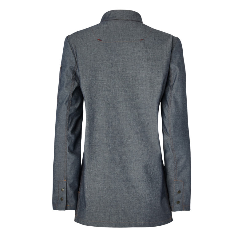 Veste femme manches longues bleu T1 Authentique Molinel