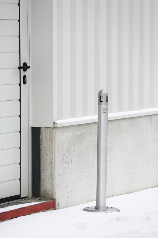 Cendrier sur pied aluminium Ø 30 cm 99 cm Probbax