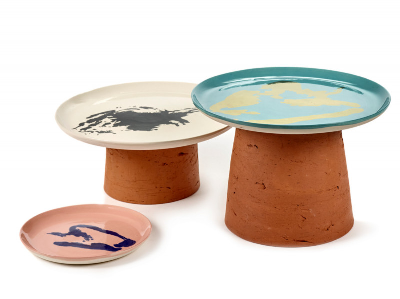 Rehausse rond brun terre cuite Ø 18 cm Feast By Ottolenghi Serax