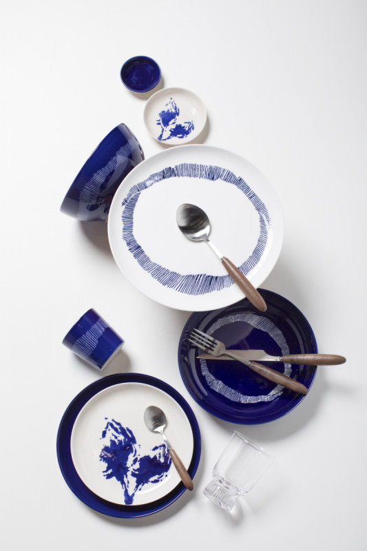 Plat rond lapis lazuli grès émaillé Ø 7,5 cm Feast By Ottolenghi Serax