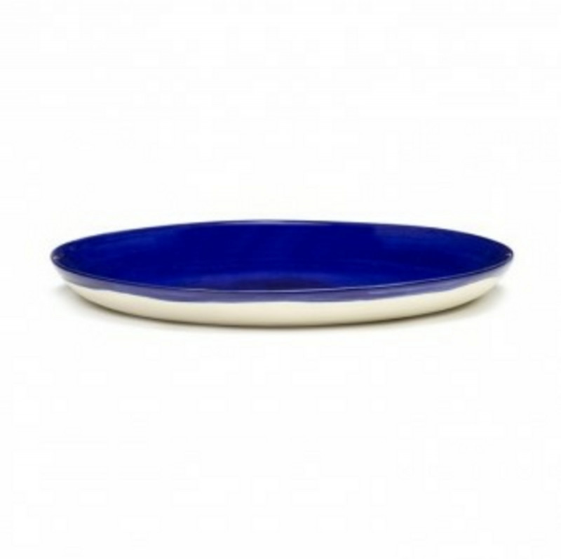 Assiette plate rond lapis lazuli grès émaillé Ø 22,5 cm Feast By Ottolenghi Serax