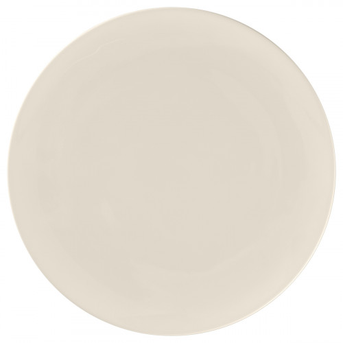 Assiette coupe plate rond blanc porcelaine bone china Ø 30 cm Bravura Rak