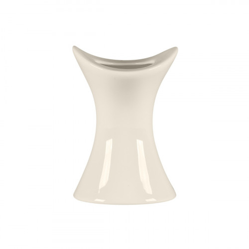 Porte cure-dents irrégulier blanc porcelaine bone china Ø 5,6 cm Bravura Rak