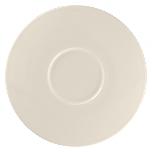 Assiette plate gourmet rond blanc porcelaine bone china Ø 29,2 cm Fedra Rak