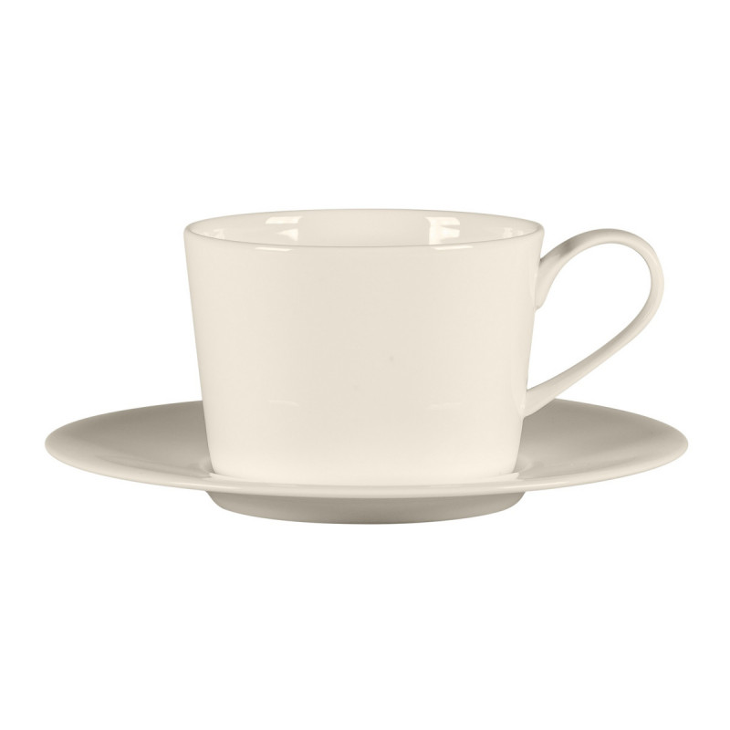 Tasse à café rond blanc porcelaine bone china 19,6 cl Ø 8,4 cm Fedra Rak
