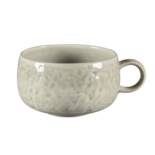 Tasse à déjeuner rond céladon porcelaine vitrifiée 41 cl Ø 11 cm Krush Rak