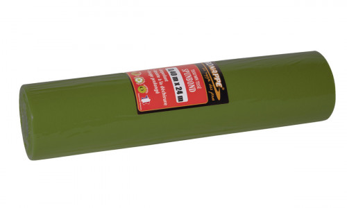 Rouleau tête à tête vert olive en polypropylène (PP) 0,4x24 m