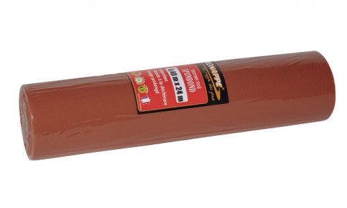 Rouleau tête à tête terracotta en polypropylène (PP) 0,4x24 m