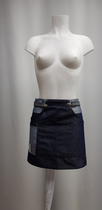 Tablier blue jean Taille unique Bil Sonolys
