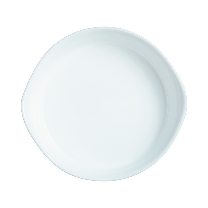 Plat rond blanc verre opal Ø 14 cm Smart Cuisine Luminarc