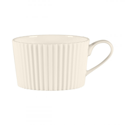 Tasse à thé rond blanc porcelaine bone china 296 cl Ø 32 cm Spectra Rak