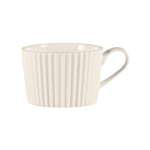 Tasse à café / thé rond blanc porcelaine bone china 19,6 cl Ø 32,2 cm Spectra Rak