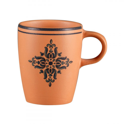 Tasse à café rond Tero Décor Ostia porcelaine 20 cl Ø 7 cm Earth Rak