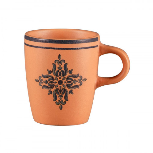 Tasse à espresso rond Tero Décor Ostia porcelaine 9 cl Ø 5,8 cm Earth Rak