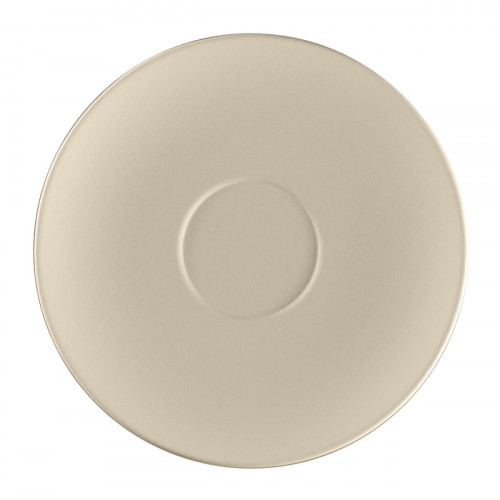 Sous tasse à café/thé rond Argila Décor Epura porcelaine Ø 17 cm Earth Rak